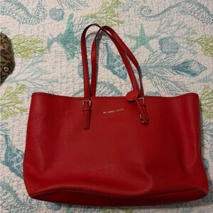 Michael Kors Vibrant Red Tote Bag